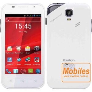 Экран для Prestigio MultiPhone 4044 Duo белый модуль экрана в сборе