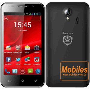 Экран для Prestigio MultiPhone 4322 Duo белый модуль экрана в сборе