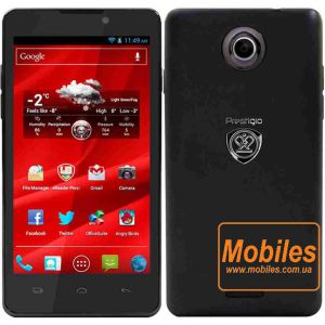 Экран для Prestigio MultiPhone 4505 Duo белый модуль экрана в сборе