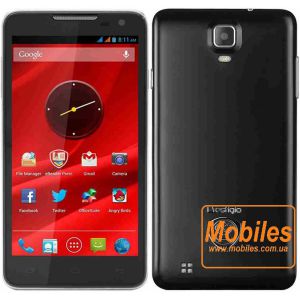 Экран для Prestigio MultiPhone 5044 Duo белый модуль экрана в сборе