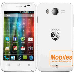 Экран для Prestigio MultiPhone 5430 Duo белый модуль экрана в сборе