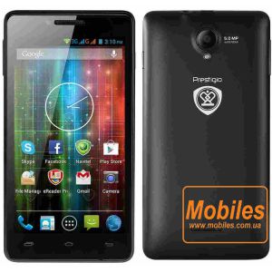 Экран для Prestigio MultiPhone 5500 Duo черный модуль экрана в сборе