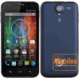 Экран для Prestigio MultiPhone 5501 Duo белый модуль экрана в сборе