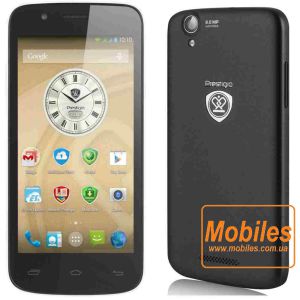 Экран для Prestigio MultiPhone 5504 Duo белый модуль экрана в сборе