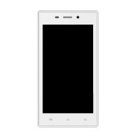 Подробнее о Экран для Karbonn A6 Turbo белый модуль экрана в сборе